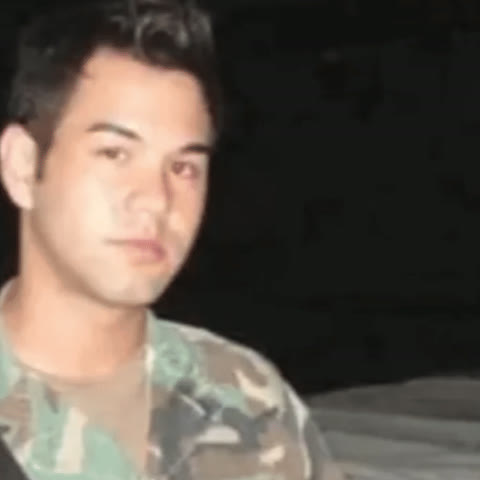 Rico Macaraeg, U.S. Navy veteran, in uniform